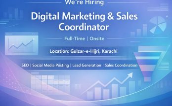 Digital Marketing & Sales Coordinator