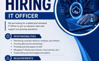 Hiring IT Officer