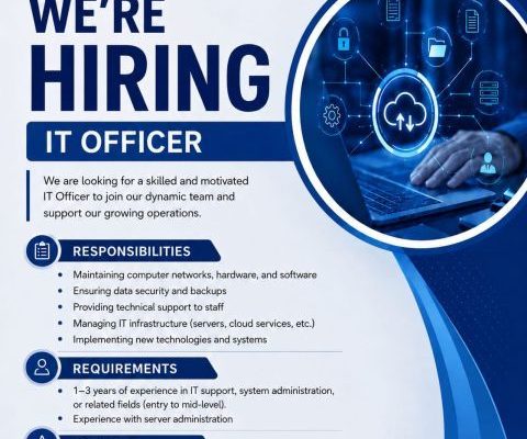Hiring IT Officer