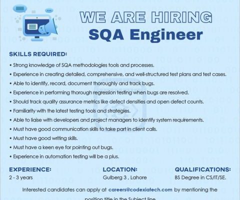 SQA Engineer