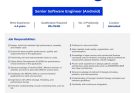 Hiring an Sr. Software Engineer