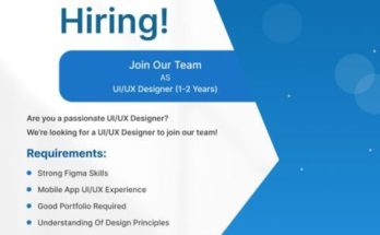 Hiring | UI/UX Designer