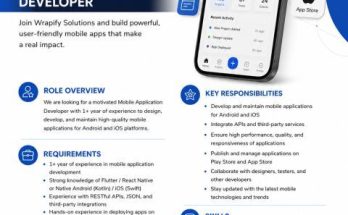 Mobile Application Developer