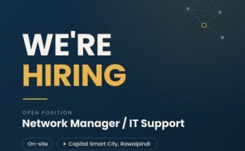 Network Manager / IT Support