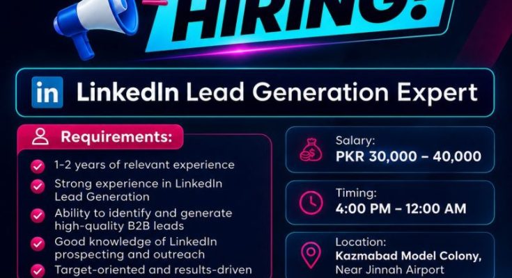 Lead Generation Expert
