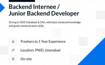Junior Backend Developer