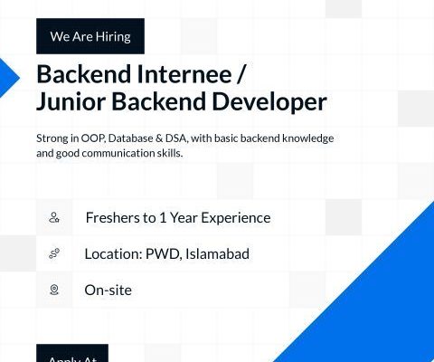 Junior Backend Developer